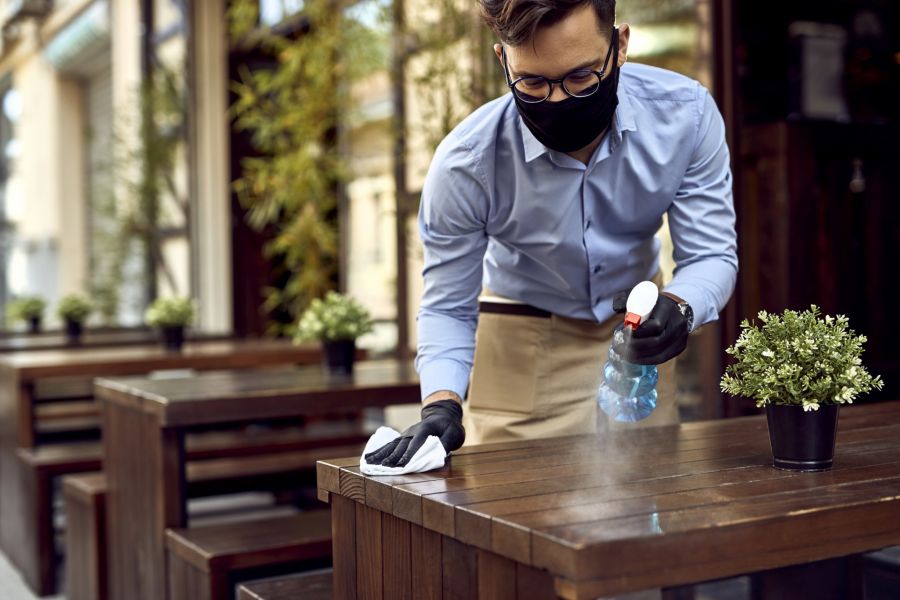 Restaurant cleaning by SET Services LLC